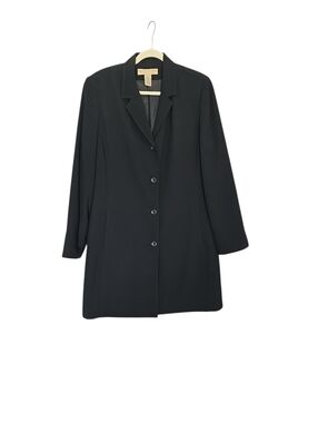 Apostrophe Essentials Black Blazer Suit Jacket Size 16
